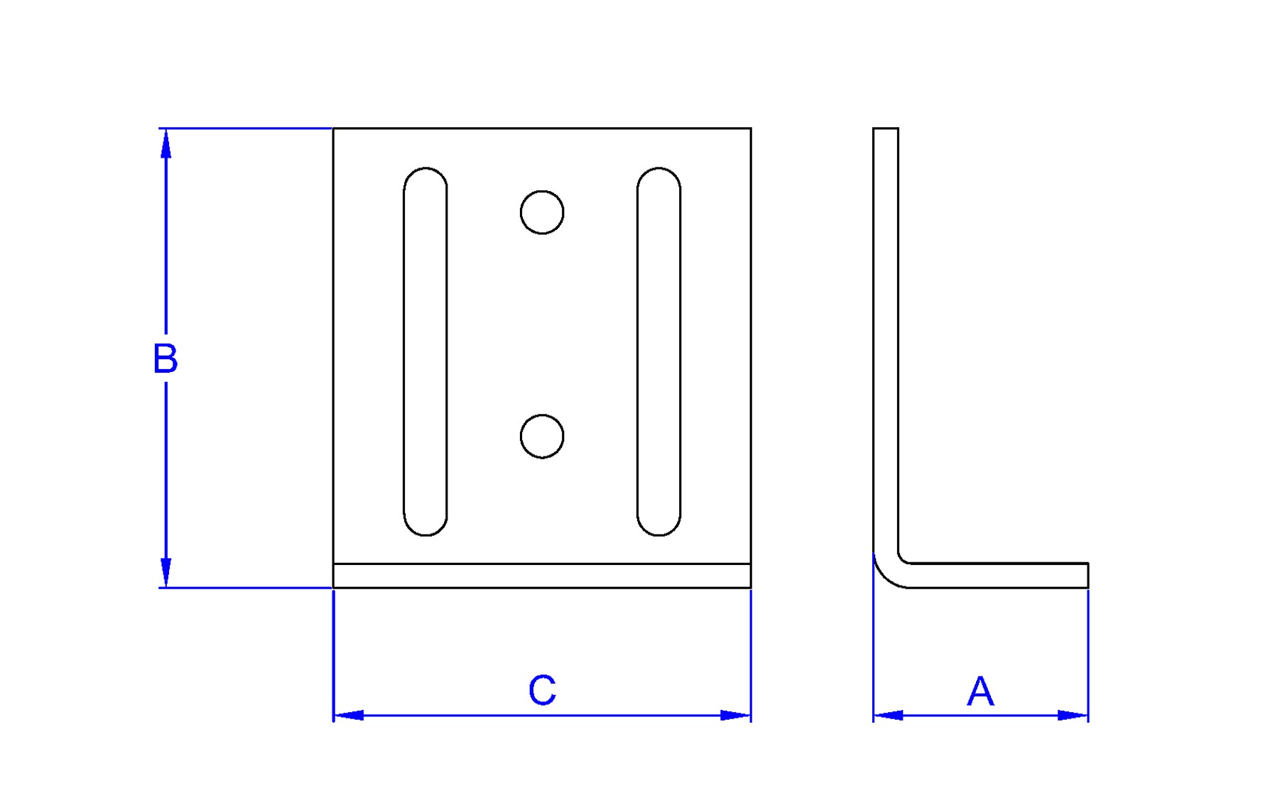 SC-RE Z [CP] Escuadras para unión de madera. Regulable